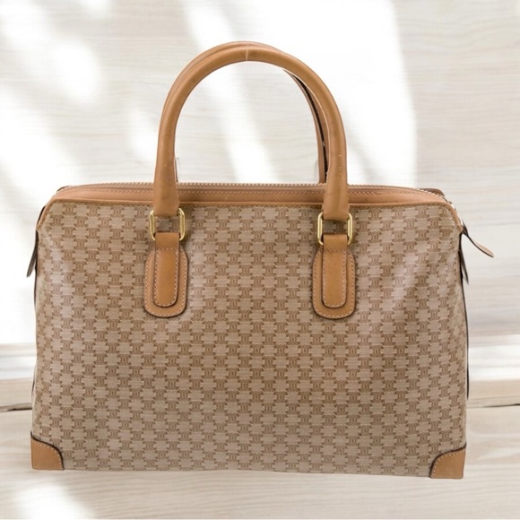 Celine Macadam Top Handle Vintage Bag. EUC. - Picture 5 of 15